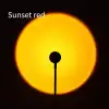 AsilTech Taşınabilir USB Sunset Gün Batımı Ambiyans Işığı Lamba