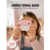 AsilTech Termal Baskılı HD Şipşak Kamera 24MP Çift Lensli 32GB Hafızalı