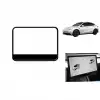 AsilTech Tesla Model Y Standart ve Juniper Uyumlu Multimedya Ön Ekran Kenar Koruyucu Silikon Çerçeve Trim 1 Adet Siyah