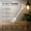 AsilTech Tij Duy Takımı - E27 Uyumlu - Porselen Muhafazalı
