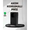 AsilTech Tip Akım Koruma Prizi 10A 2500W USB Type C Destekli