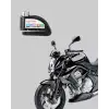 AsilTech Titreşim Sensörlü Alarmlı Motosiklet Disk Kilidi 14mm Çelik Çift Kilitleme