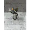 AsilTech Tom Kedi Biblo 22 cm Hediyelik Dekoratif Ev Ofis Aksesuarı