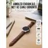 AsilTech Torch Özellikli AMOLED Ekranlı Akıllı Saat Uzun Pil Yeni Nesil