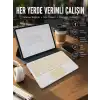 AsilTech Touchpad Uyumlu Bluetooth Klavye Slim Kablosuz Wifi Q Klavye