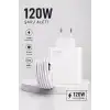 AsilTech Turbo Hızlı Şarj Destekli 120W USB-C Şarj Seti