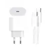 AsilTech Type-C to C Kablolu 35W Hızlı Şarj Başlığı Set