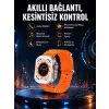 AsilTech Ultra Akıllı Saat 49 Mm Çift Kordonlu Arama Cevaplama Bluetooth Bağlantılı