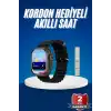 AsilTech Ultra Akıllı Saat 49 Mm Çift Kordonlu Arama Cevaplama Bluetooth Bağlantılı