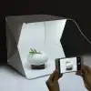 AsilTech Ürün Çekim Çadırı Mini Fon Fotoğraf Stüdyosu Ledli Işık Perdesi