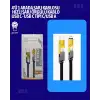 AsilTech USB-C ve Lightning Uyumlu 4ü 1 Arada Kablo – 65W Hızlı Şarj, Örgülü Dayanıklı Yapı