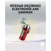 AsilTech USB Şarjlı Suya Dayanıklı Elektrikli Çakmak