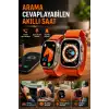 AsilTech Uyku ve Nabız Takipli, Wireless Şarjlı Akıllı Saat Android ve iOS Uyumlu