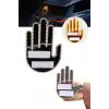 AsilTech Uzaktan Kumandalı El Orta Parmak Led Araç Camına Özel Yeni Nesil