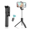 AsilTech Uzaktan Kumandalı Tripod Özellikli Selfie Çubuğu