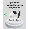AsilTech Wi-Fi 6 ve Bluetooth 5.0 Destekli 4K Akıllı Projeksiyon Cihazı