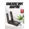 AsilTech Wifi Adaptörü Bt5.0 Wifi 2si Bir Arada Çift Bantlı Çift Anten