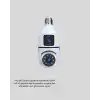 AsilTech WiFi Ampul Güvenlik Kamerası 1080P Full HD Gece Görüşlü ve Hareket Algılamalı