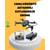 AsilTech Wifi FPV Canlı Görüntü Aktarımlı Katlanabilir Drone