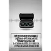AsilTech Wireless Şarjlı Pembe Akıllı Saat ve Kablosuz Bluetooth Kulaklık Dokunmatik Kontrol