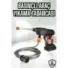 AsilTech Yeni Nesil Araç Yıkama Şarjlı Tabancası Basınçlı Su Hazneli