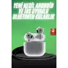 AsilTech Yeni Nesil Bluetooth Kulaklık Beyaz Çağrı Cevaplayabilen Kablosuz
