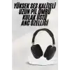 AsilTech Yeni Nesil Bluetooth Kulaklık Kulak Üstü ANC Özelliği Yüksek Ses Kaliteli