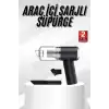AsilTech Yeni Nesil Mini Vakumlu Araç Süpürgesi El Süpürgesi Şarjlı