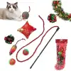 AsilTech Yılbaşı Konseptli Kedi Oyuncak Seti