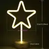 AsilTech Yıldız Neon LED Lamba