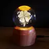 AsilTech Yonca Tasarımlı USB Dönen Cam Küre