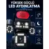 AsilTech Yüksek Güçlü LED Aydınlatma ve Gece Görüş Teknolojisi ile Günün Her Saatinde Net Görüntüleme