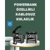 AsilTech Yüksek Ses Kaliteli Kablosuz Bluetooth Kulaklık Suya Dayanıklı