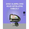AsilTech Yüksek Sesli 110dB Çelik Disk Kilidi Su Geçirmez