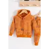 Cool Bear Kapüşonlu % 100 Pamuk Erkek Bebek Takımı