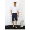 Erkek Pamuk Lacivert Kapri
