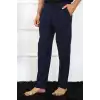 Erkek Pamuk Lacivert Tek Alt Pijama