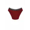 Erkek Pamuk Likralı Slip Bordo