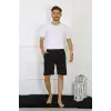 Erkek Pamuk Siyah Şort