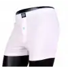 Erkek Penye Boxer Beyaz