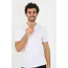 Erkek Sıfır Yaka Beyaz Penye Atlet