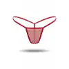 Giyim 3lü Renkli Transparan Tül String Tanga Brf0369