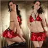 Giyim  B101434 Parlak Etek Ve Bikini Takım