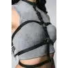 Giyim Boyundan Bağlı 3 Sıralı Şık Harness - Brf55