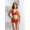 Giyim Bralet Sütyen Boxer Takım Kiremit