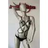 Giyim Cool Ve Şık Deri Harness Modelleri - Brf368