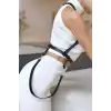 Giyim Elbise Üzeri Askılı Deri Kemer Harness - Brf1171