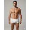 Giyim Erkek Beyaz File Boxer