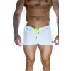 Giyim Erkek Beyaz Mini Mayo Short