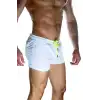Giyim Erkek Beyaz Mini Mayo Short